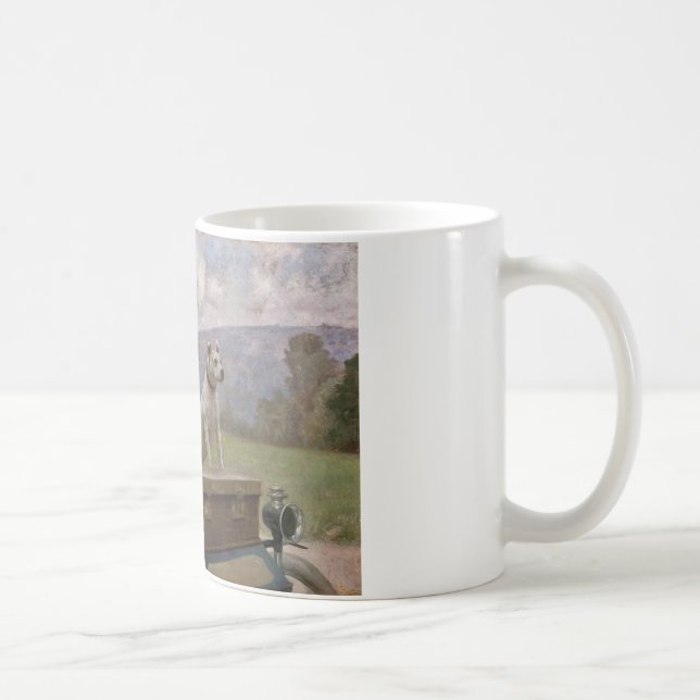 Taza De Café La orfebre de las damas en el bosque de Boulogne (Derecha)