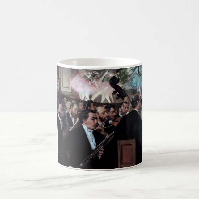 Taza De Café La orquesta de la ópera, Edgar Degas (Centro)