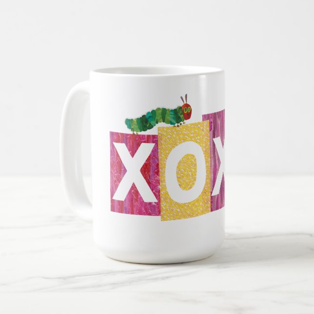 Taza De Café La oruga muy hambrienta | XOXO (Anverso izquierdo)