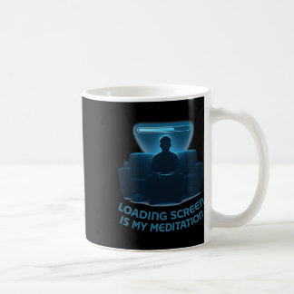 Taza De Café La pantalla de carga es mi meditación 1