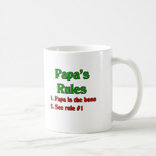 Taza De Café La papá es Boss