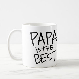 Taza De Café La papá es la mejor (Alfie y Pippa)