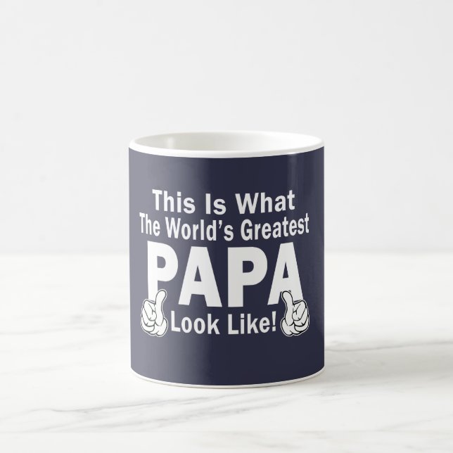 Taza De Café La papá más grande (Centro)
