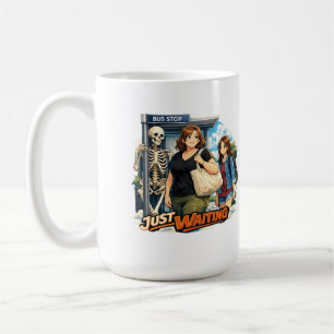 Taza De Café La parada de autobús