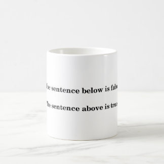 Taza De Café La paradoja del mentiroso