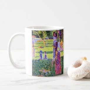 Taza De Café La Pareja de Georges Seurat, Pointillismo Vintage