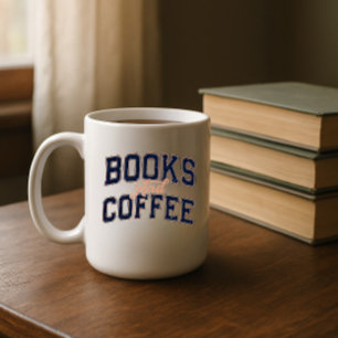 Taza De Café La pareja perfecta: libros y café Novela clásica