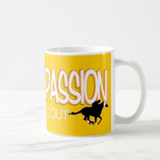 Taza De Café La pasión de Presious va las bolas hacia fuera