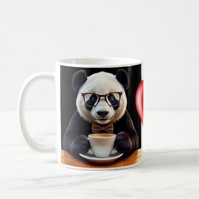 Taza De Café La pausa para el café del panda (Izquierda)