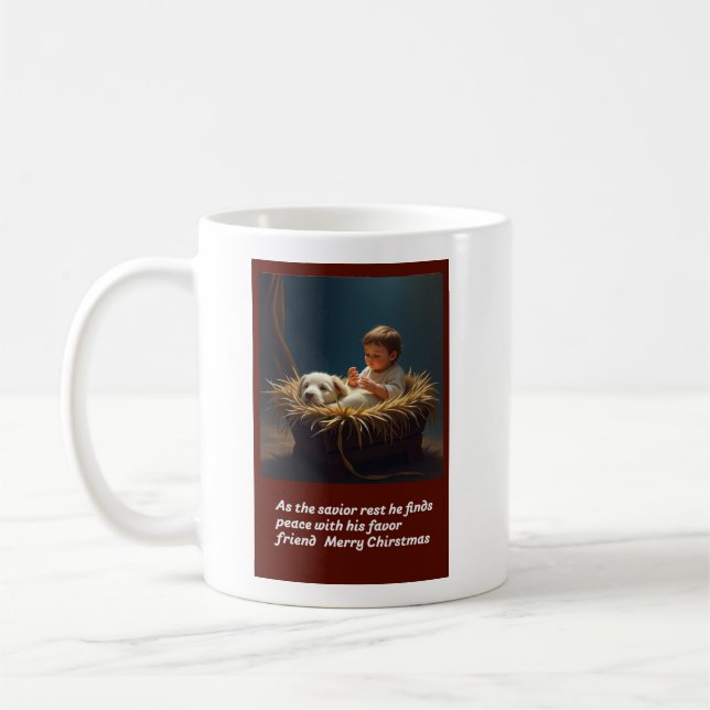 Taza De Café "La paz al lado de la pesadilla" (Izquierda)