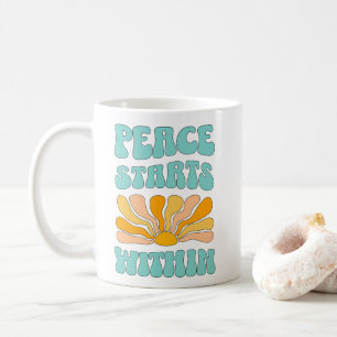 Taza De Café La paz comienza en