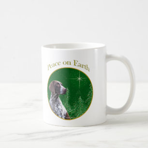 Taza De Café La paz del puntero alemán de Shorthal