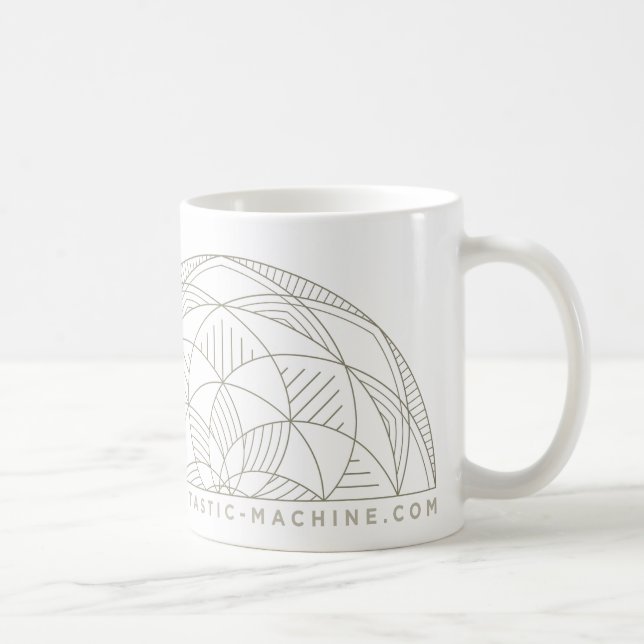 Taza De Café La paz es muy rara vez silenciosa (Derecha)