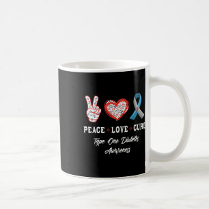 Taza De Café La Paz La Cura De Amor Tipo 1 La Sensibilización S