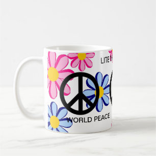 TAZA DE CAFÉ ¡LA PAZ MUNDIAL LITE EL LLUVIA!