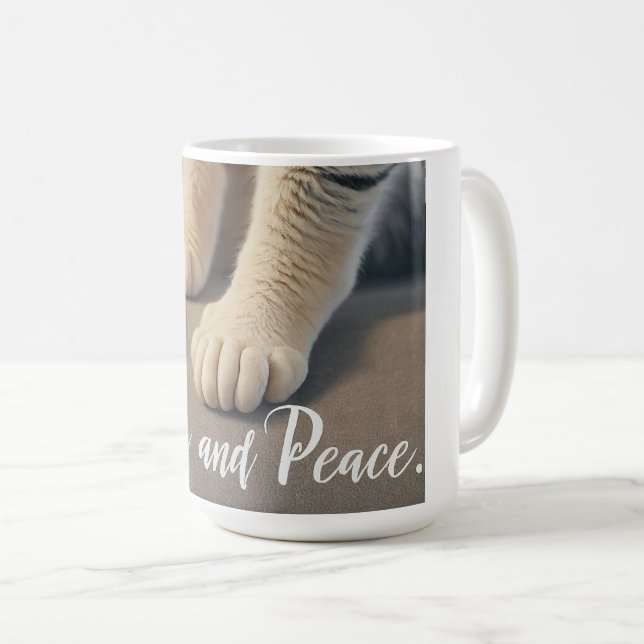 Taza De Café La paz perfecta (Anverso derecho)