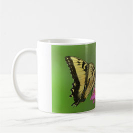 Taza De Café La paz sea aún mariposa