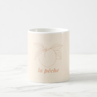 Taza De Café la pêche