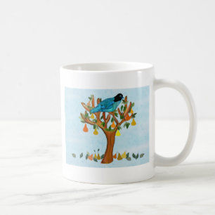 Taza De Café La perdiz en un peral asalta