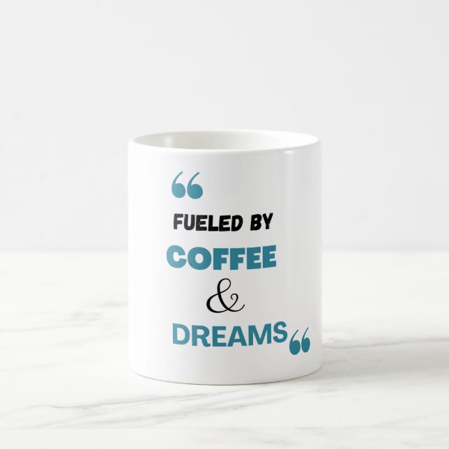 Taza De Café La Perfecta Brew - Elegante Café Lover Mug (Centro)