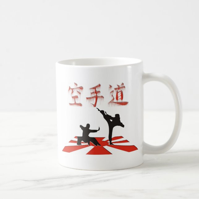 Taza De Café La perspectiva del karate (Derecha)