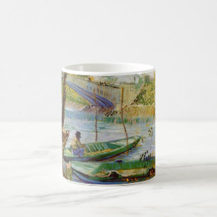 Taza De Café La pesca de Van Gogh en primavera
