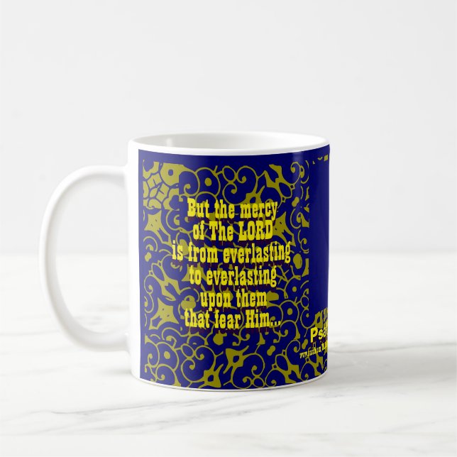 Taza De Café "La piedad de DIOS" (Izquierda)