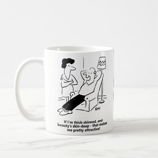 Taza De Café La piel profunda de la belleza (Izquierda)