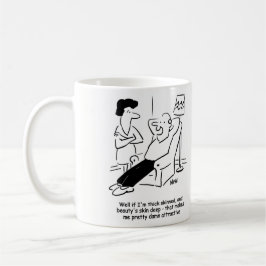 Taza De Café La piel profunda de la belleza