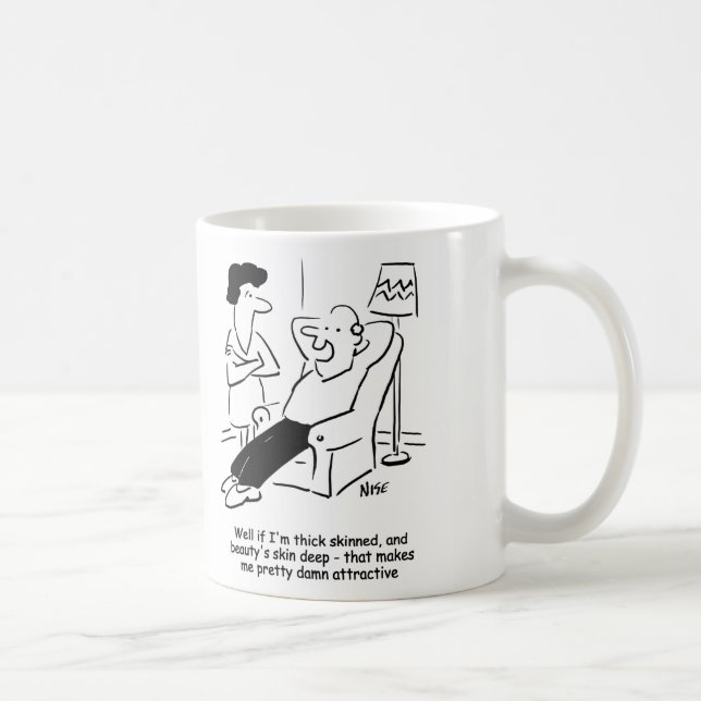 Taza De Café La piel profunda de la belleza (Derecha)