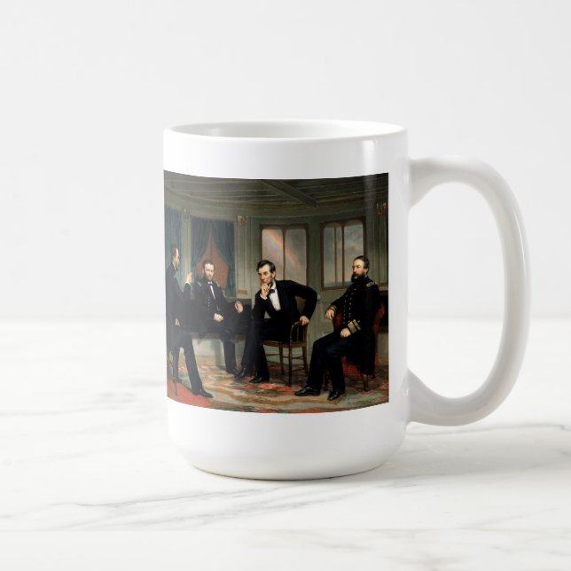 Taza De Café La pintura de los pacíficos de 1868 (Derecha)