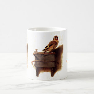 Taza De Café La pintura El jilguero de Carel Fabritius