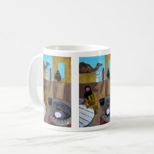 Taza De Café La pintura Mujeres beduinas de Alfred Fox