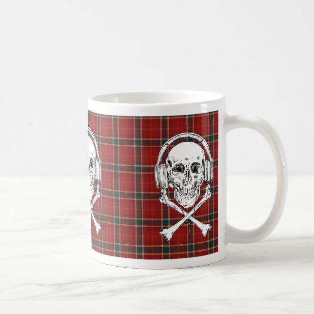 Taza De Café La piratería de la música es un crimen (Derecha)