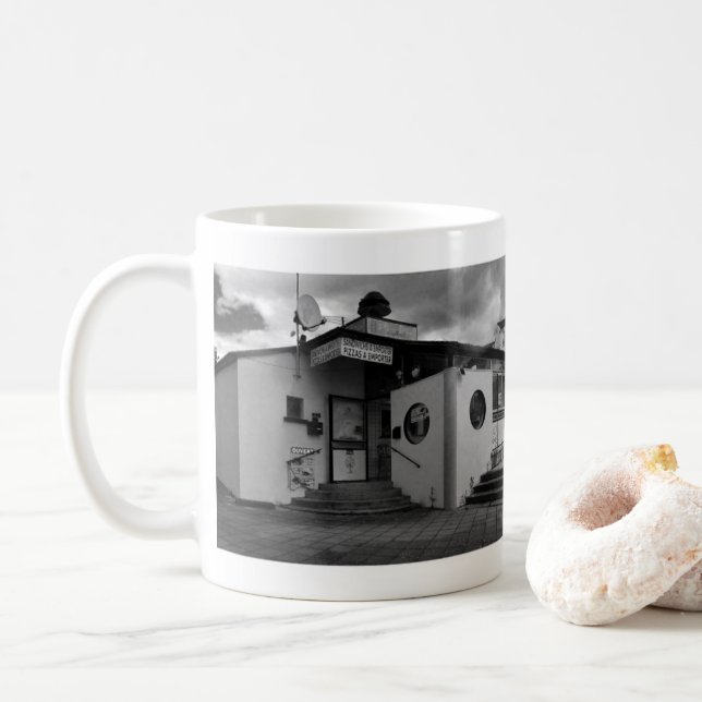 Taza De Café La Pizza Place (Con donut)