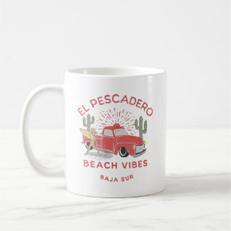 Taza De Café La playa de El Pescadero Vibes