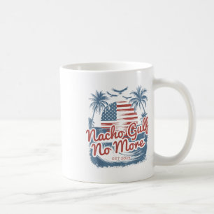 Taza De Café La playa de los años 90 de Trump en el Golfo de Na