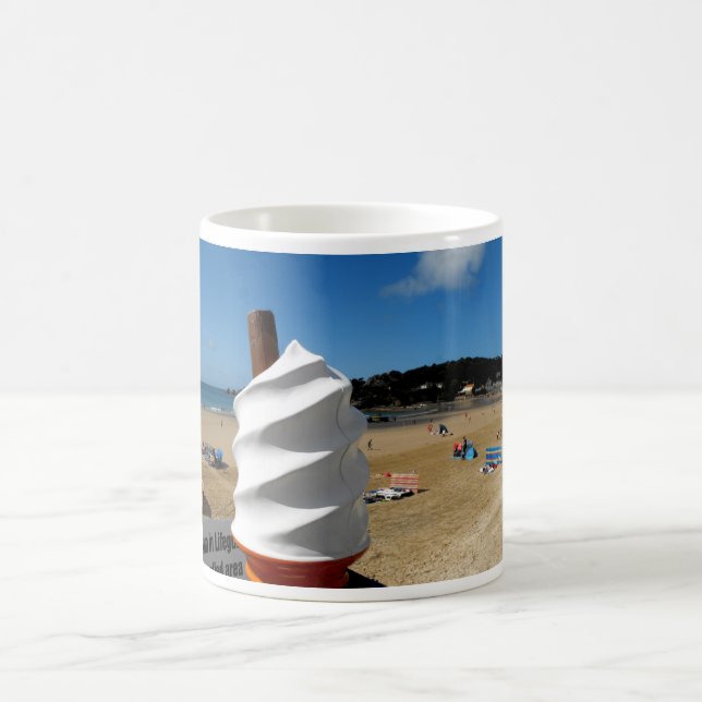 Taza De Café La playa del Ice Cream St Brelade (Centro)