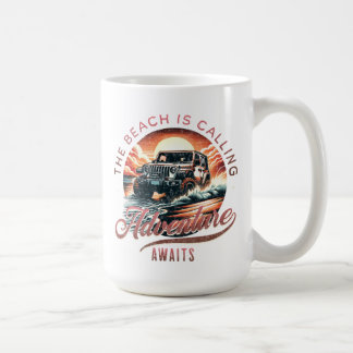 Taza De Café La Playa Llama A Mug