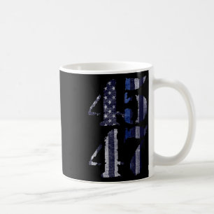 Taza De Café La Policía Azul Vive 45 47 Trump Para Presidente 2