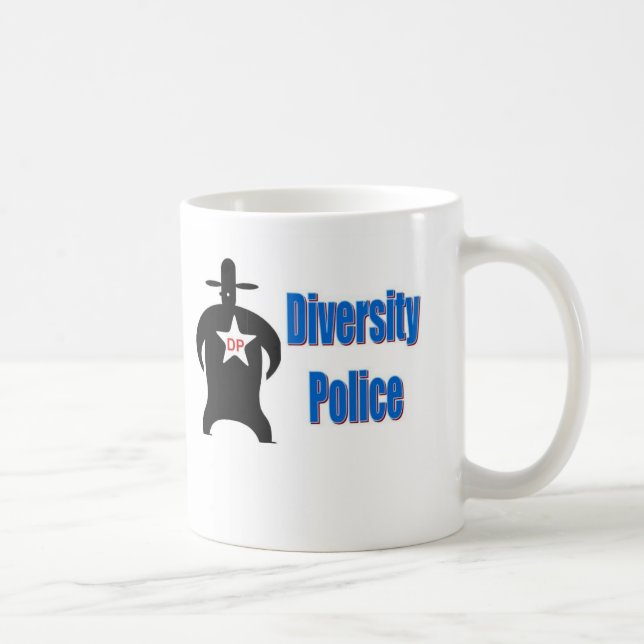 Taza De Café La policía de la diversidad (Derecha)