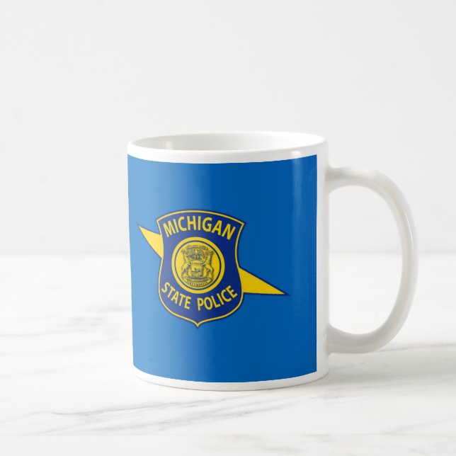Taza De Café La policía del estado de Michigan asalta (Derecha)