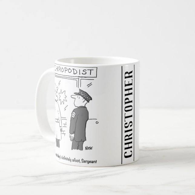Taza De Café La policía investiga un allanamiento en el Chiropo (Anverso izquierdo)