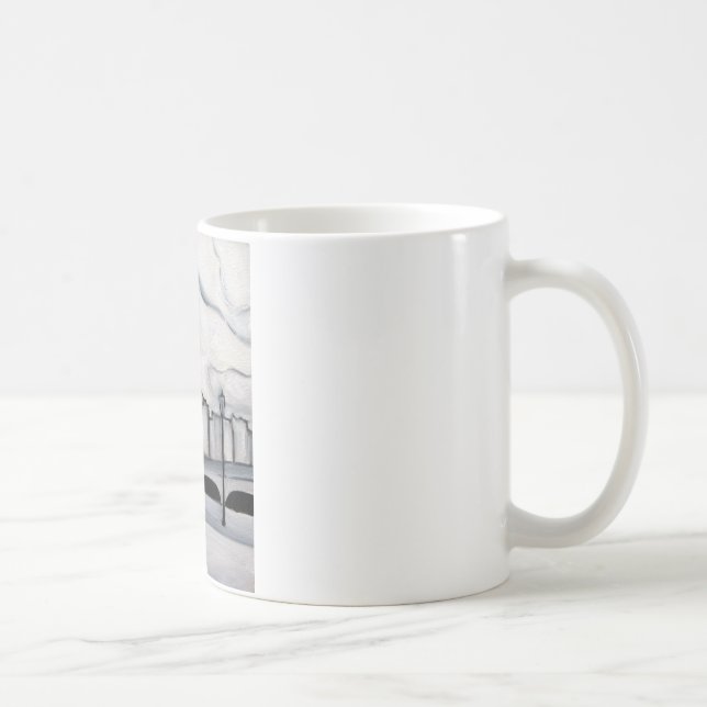 Taza De Café La Pont pequeno, París Francia (Derecha)