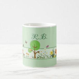 Taza De Café La primavera de papel personalizada