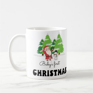 Taza De Café La primera Navidad del bebé