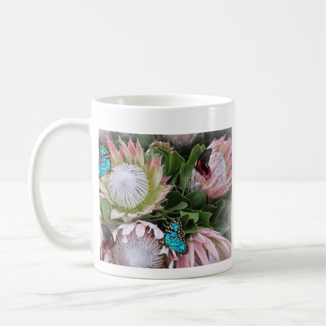 Taza De Café La Protea del Rey (Izquierda)