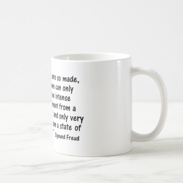 Taza De Café La psicología nos cita "es así que hecho… " (Derecha)