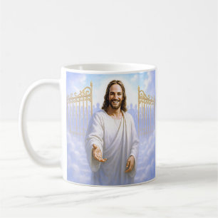 Taza De Café La Puerta del Cielo Jesús