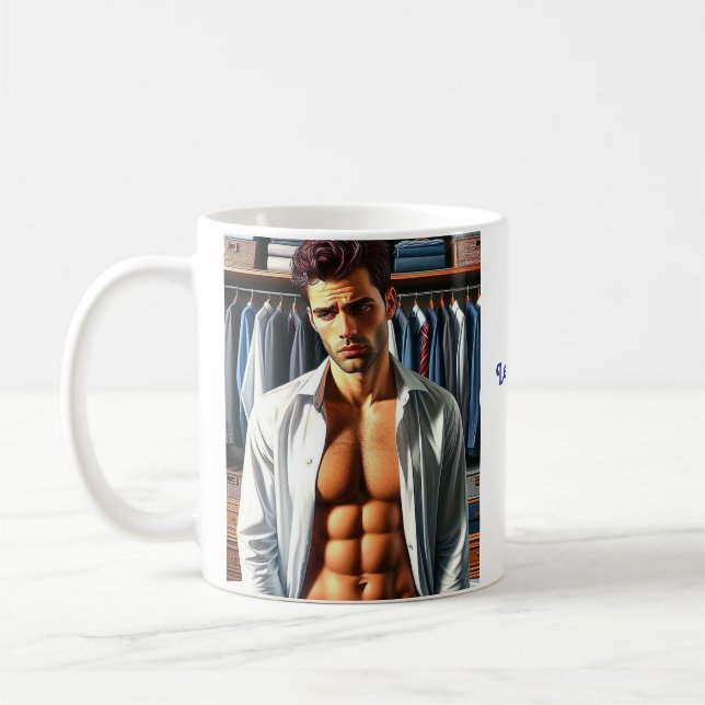 Taza De Café La Puissance du Courage, carte pour tous (Izquierda)